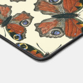 Waterverf van botervliegen bureaumat (Hoek)