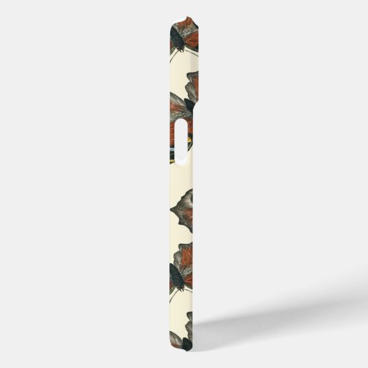 Waterverf van botervliegen Case-Mate iPhone case (Achterkant / Rechts)