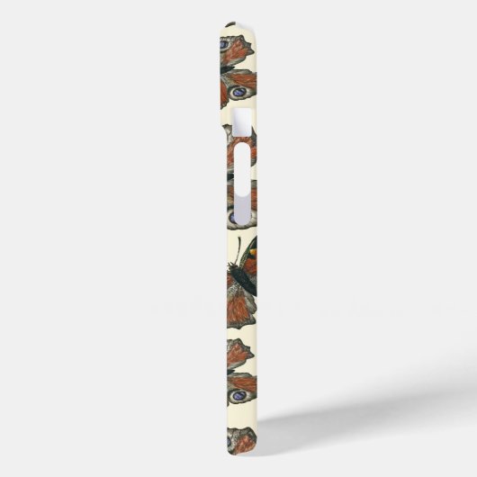 Waterverf van botervliegen Case-Mate iPhone case (Achterkant / Links)