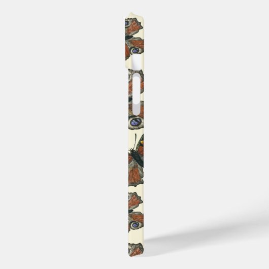 Waterverf van botervliegen Case-Mate iPhone case (Achterkant / Links)