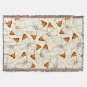 Waterverf van botervliegen deken (Voorkant)