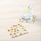 Waterverf van botervliegen kartonnen onderzetters (Insitu)