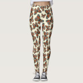 Waterverf van botervliegen leggings (Voorkant)