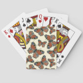 Waterverf van botervliegen speelkaarten (Achterkant)