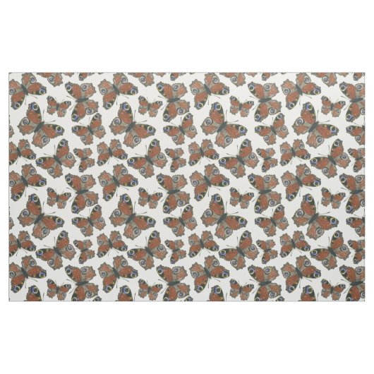 Waterverf van botervliegen stof (Fat Quarter)