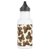 Waterverf van botervliegen waterfles  (Rechts)