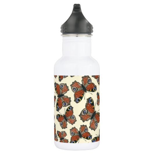 Waterverf van botervliegen waterfles (Rechts)