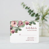 Waterverf van Bourgogne en pekelbloemen Antwoord K (Staand voorkant)