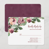 Waterverf van Bourgogne en pekelbloemen Antwoord K (Voorkant / Achterkant)