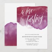 Waterverf van Bourgogne - partij voor het testen v Kaart (Voorkant / Achterkant)