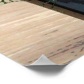 Waterverf van brandkranen en houtvaas poster (Hoek)