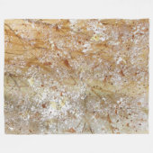 Waterverf van bries en bloemen fleece deken (Voorkant (Horizontaal))