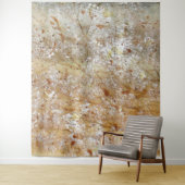 Waterverf van bries en bloemen wandkleed (In situ)