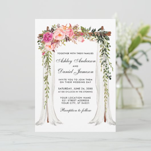 Waterverf van bruinkoolvis kaart (Staand voorkant)