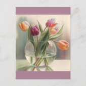 Waterverf van buisjes briefkaart (Voorkant)