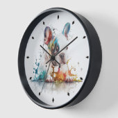 Waterverf van Bulldog Puppy Frenchie Art (Hoek)