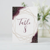 Waterverf van Burgundy - Gebundelde weddenschappen Kaart (Staand voorkant)