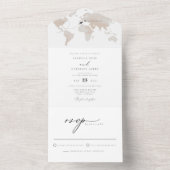 WATERVERF van CARMEN All In One Uitnodiging (Binnen)