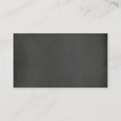 Waterverf van Chalkboard Visitekaartje (Achterkant)
