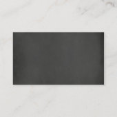 Waterverf van Chalkboard Visitekaartje (Achterkant)