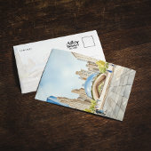 Waterverf van Chicago Bean Kaart