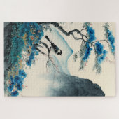 Waterverf van Chinese pushschilderlandschap Legpuzzel (Horizontaal)