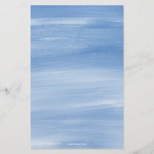 Waterverf van Chinoiserie Ginger Jar Orchid Briefpapier (Achterkant)