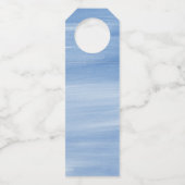 Waterverf van Chinoiserie Ginger Jar Vase Flessenhanger (Achterkant)