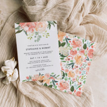 WATERVERF van CORA Perzons Floral Wedding