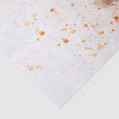Waterverf van de afgedankt balkonijn tissuepapier (Detail)
