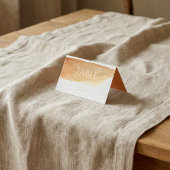 Waterverf van de afwaslijst kaart