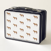 Waterverf van de Amerikaanse paardenpestsport (Achterkant)