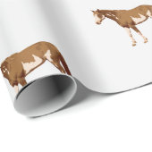 Waterverf van de Amerikaanse paardenpestsport Cadeaupapier (Rol Hoek)