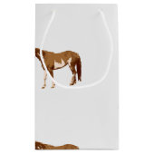 Waterverf van de Amerikaanse paardenpestsport Klein Cadeauzakje (Achterkant)