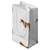 Waterverf van de Amerikaanse paardenpestsport Klein Cadeauzakje (Voorkant Gekanteld)