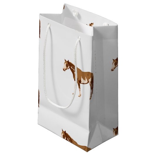 Waterverf van de Amerikaanse paardenpestsport Klein Cadeauzakje (Voorkant Gekanteld)