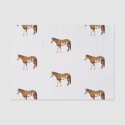 Waterverf van de Amerikaanse paardenpestsport Tissuepapier (Voorkant)