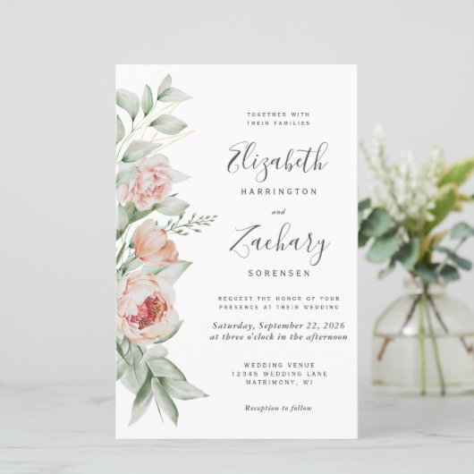 Waterverf van de begroting (Staand voorkant)