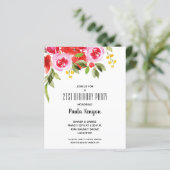 Waterverf van de begroting - Initiatieven van Flor (Staand voorkant)