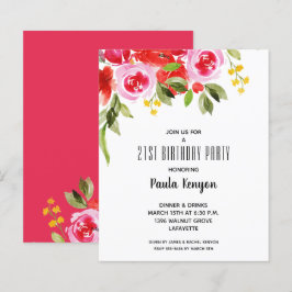 Waterverf van de begroting - Initiatieven van Flor