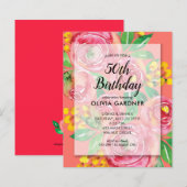 Waterverf van de begroting - Initiatieven van Flor (Voorkant / Achterkant)