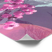 Waterverf van de berkentak poster (Hoek)