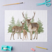 Waterverf van de Deer Family Tissuepapier (Craft)