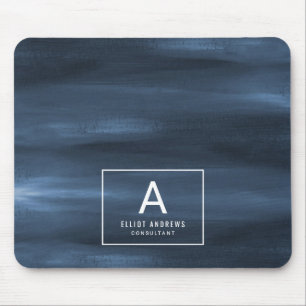 Waterverf van de diepzee van de Lake Harbor   Mono Muismat