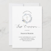 waterverf van de eerste Heilige Stoel Kaart (Voorkant)