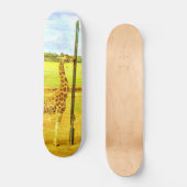 Waterverf van de Giraffe, Persoonlijk Skateboard (Voorkant)