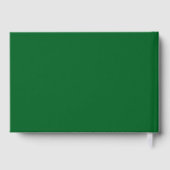 Waterverf van de golfbaan gastenboek (Achterkant)