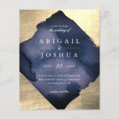 Waterverf van de gouddiamantmarineverbinding van h (Voorkant)