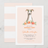 Waterverf van de griep kaart (Voorkant / Achterkant)