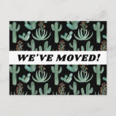 WATERVERF van de herkenningswoestijncactus verplaa Briefkaart (Voorkant)